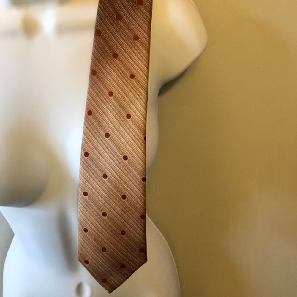 Lilly Dache Vintage Tie Earth Tones